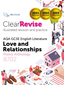 Image for ClearRevise AQA GCSE English Literature: Love and relationships, Poetry Anthology 8702