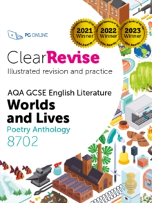 Image for ClearRevise AQA GCSE English Literature 8702; Worlds and Lives Poetry Anthology