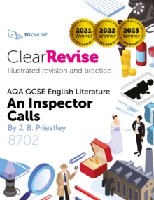 Image for ClearRevise AQA GCSE English Literature 8702, Priestley, An Inspector Calls