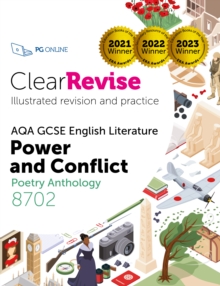 Image for ClearRevise AQA GCSE English Literature 8702: Power & Conflict Poetry Anthology
