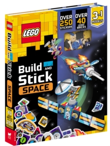 Image for LEGO® Books: Build and Stick: Space (includes LEGO® bricks, book and over 250 stickers)