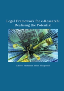 Image for Legal Framework for e-Research