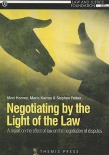 Image for Negotiating by the Light of the Law