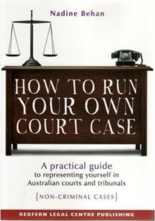 Image for How to Run Your Own Court Case