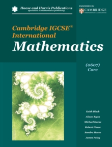 Image for Cambridge IGCSE International Mathematics 0607 Core