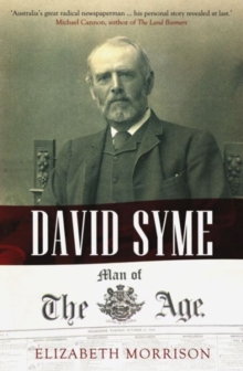Image for David Syme : Man of the Age