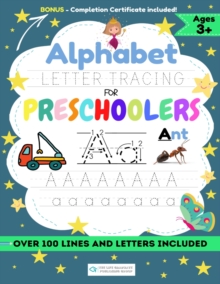 Image for Alphabet Letter Tracing for Preschoolers : A Workbook For Boys to Practice Pen Control, Line Tracing, Shapes the Alphabet and More! (ABC Activity Book) 8.5 x 11 inch