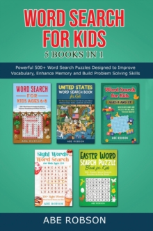 Image for Word Search for Kids 5 Books in 1