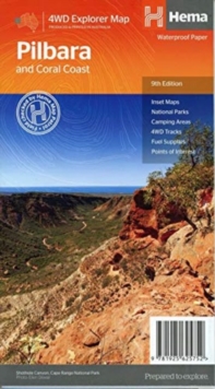 Pilbara & Coral Coast Map