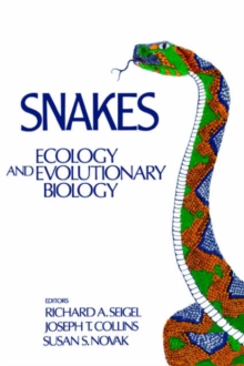 Image for Snakes : Ecology and Evolutionary Biology