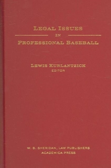 Legal Issues In Professional Baseball