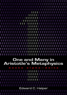 Image for One and Many in Aristotle's Metaphysics: Alpha to Delta