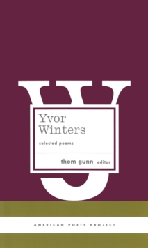 Image for Yvor Winters: Selected Poems