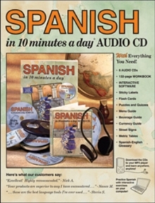 Image for SPANISH in 10 minutes a day® BOOK + AUDIO