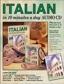 Image for ITALIAN in 10 minutes a day® BOOK + AUDIO