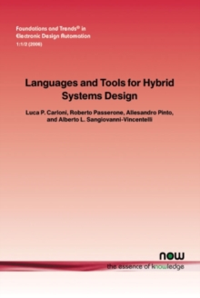 Image for Languages and Tools for Hybrid Systems Design