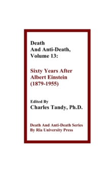 Image for Death And Anti-Death, Volume 13