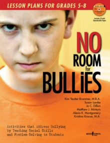 Image for No Room for Bullies : Lesson Plans for Grades 5-8