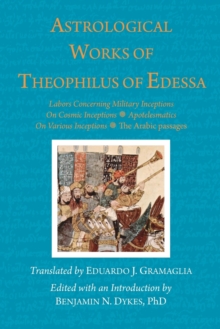 Image for Astrological Works of Theophilus of Edessa