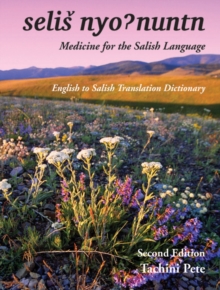 Image for Medicine for the Salish language  : English to Salish translation dictionary