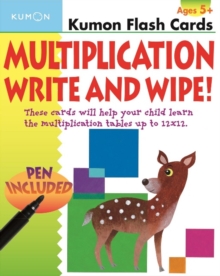 Multiplication Write & Wipe: Kumon Flash Cards