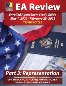 Image for PassKey Learning Systems EA Review Part 3 Representation, Enrolled Agent Study Guide : May 1, 2022-February 28, 2023 Testing Cycle