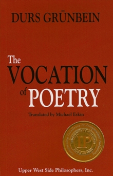 Image for Vocation of Poetry (Winner of the 2011 Independent Publisher Book Award for Creative Non-Fiction)