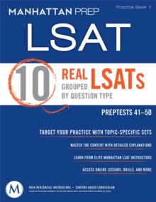 Image for 10 Real LSATs Grouped by Question Type