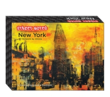 Image for Street Notes-New York Artwork by AVone (Note Cards) : 16 Assorted Note Cards & Envelopes