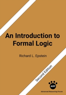 Image for An Introduction to Formal Logic : Second Edition