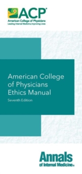 Image for American College of Physicians Ethics Manual