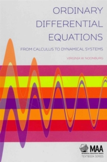 Image for Ordinary differential equations  : from calculus to dynamical systems