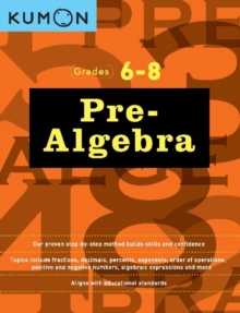 Image for Pre-Algebra Workbook Grades 6-8