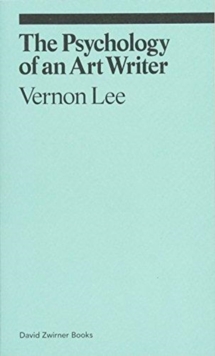Image for The Psychology of an Art Writer