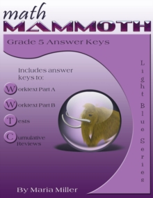 Image for Math Mammoth Grade 5 Answer Keys