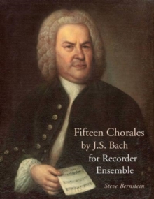 Image for 25 Chorales by JS Bach for Recorder Ensemble