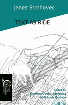 Image for Text as ride  : electronic literature and new media art