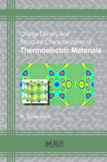 Image for Charge density and structural characterization of thermoelectric materials