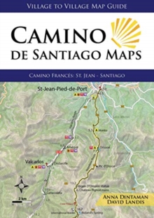 Camino de Santiago Maps: Camino Frances: St Jean – Santiago