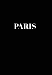 Image for Paris : Hardcover Black Decorative Book for Decorating Shelves, Coffee Tables, Home Decor, Stylish World Fashion Cities Design