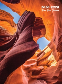 Image for 2020-2024 Five Year Planner : Five Year Monthly Planner 8.5 x 11 with Hardcover (Antelope Canyon)