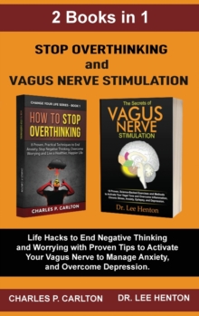 Image for Stop Overthinking and Vagus Nerve Stimulation (2 Books in 1)