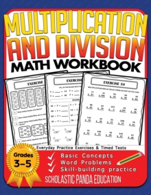 Image for Multiplication and Division Math Workbook for 3rd 4th 5th Grades