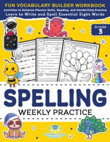 Image for Spelling Weekly Practice for 3rd Grade