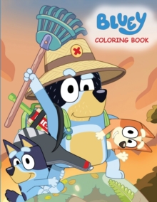 Image for Bluey Coloring Book