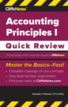Image for CliffsNotes Accounting Principles I