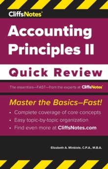 Image for CliffsNotes Accounting Principles II