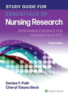 Image for Study guide for Essentials of nursing research, appraising evidence for nursing practice, tenth edition