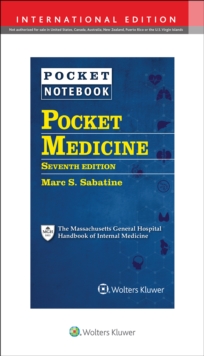 Pocket Medicine : The Massachusetts General Hospital Handbook of Internal Medicine - Sabatine, Dr. Marc S, MD