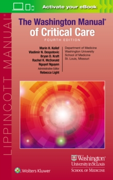 Image for The Washington Manual of Critical Care